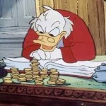 Scrooge McDuck Cartoon "A Christmas Carol"