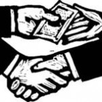 Fundraising Handshakes Graphic