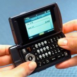 Text messaging on a phone