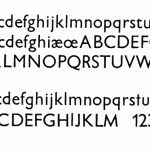 Gill Sans Font Face