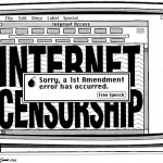 Internet Censorship as a First Amendment Issue