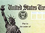 Header of a Social Security Check