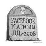 Facebook's Tombstone from 2008